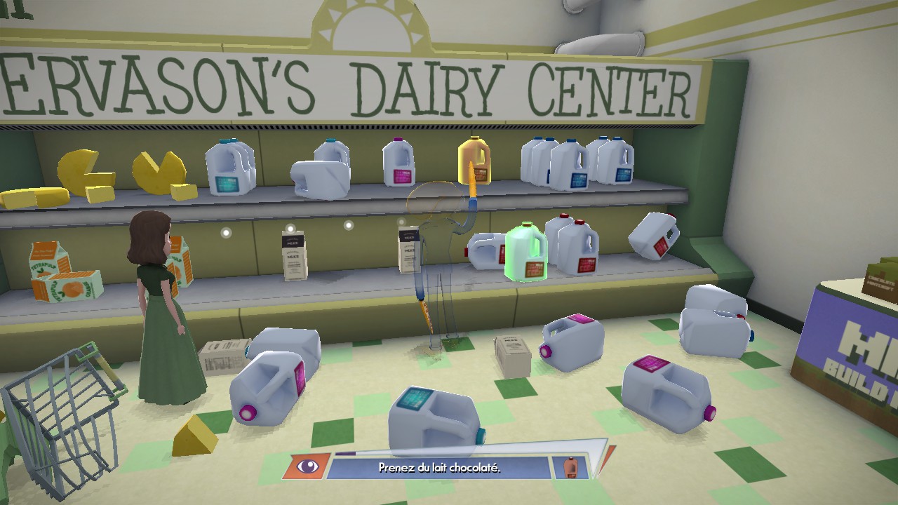 Octodad était dans le rayon lait