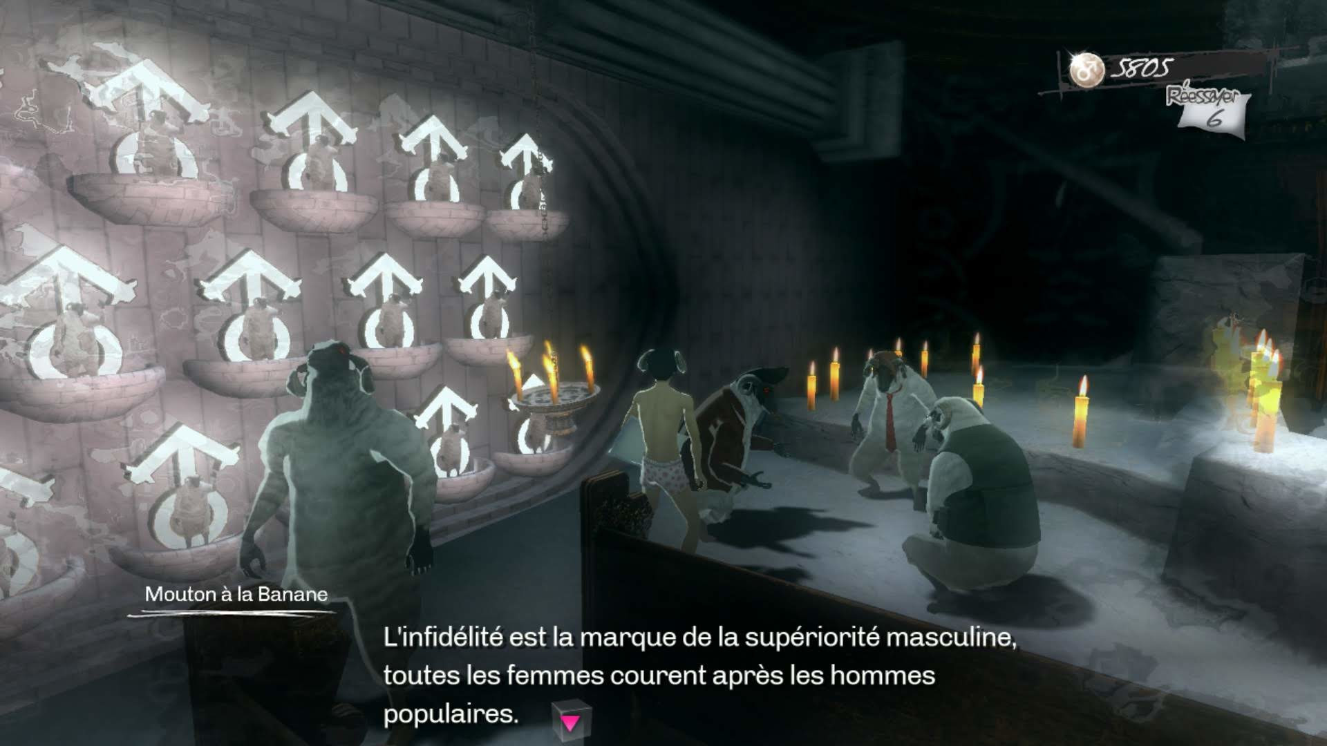 L'infidélité abordé dans le jeu Catherine