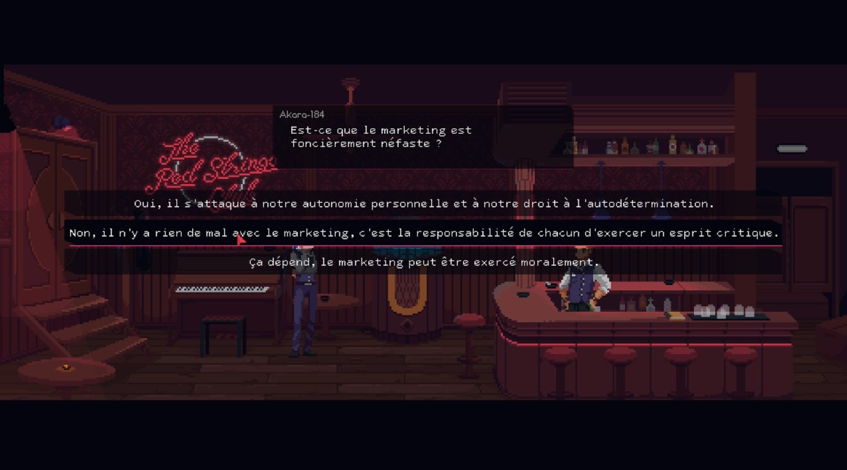 Le marketing est-il fonciérement néfaste ? Red Strings Club