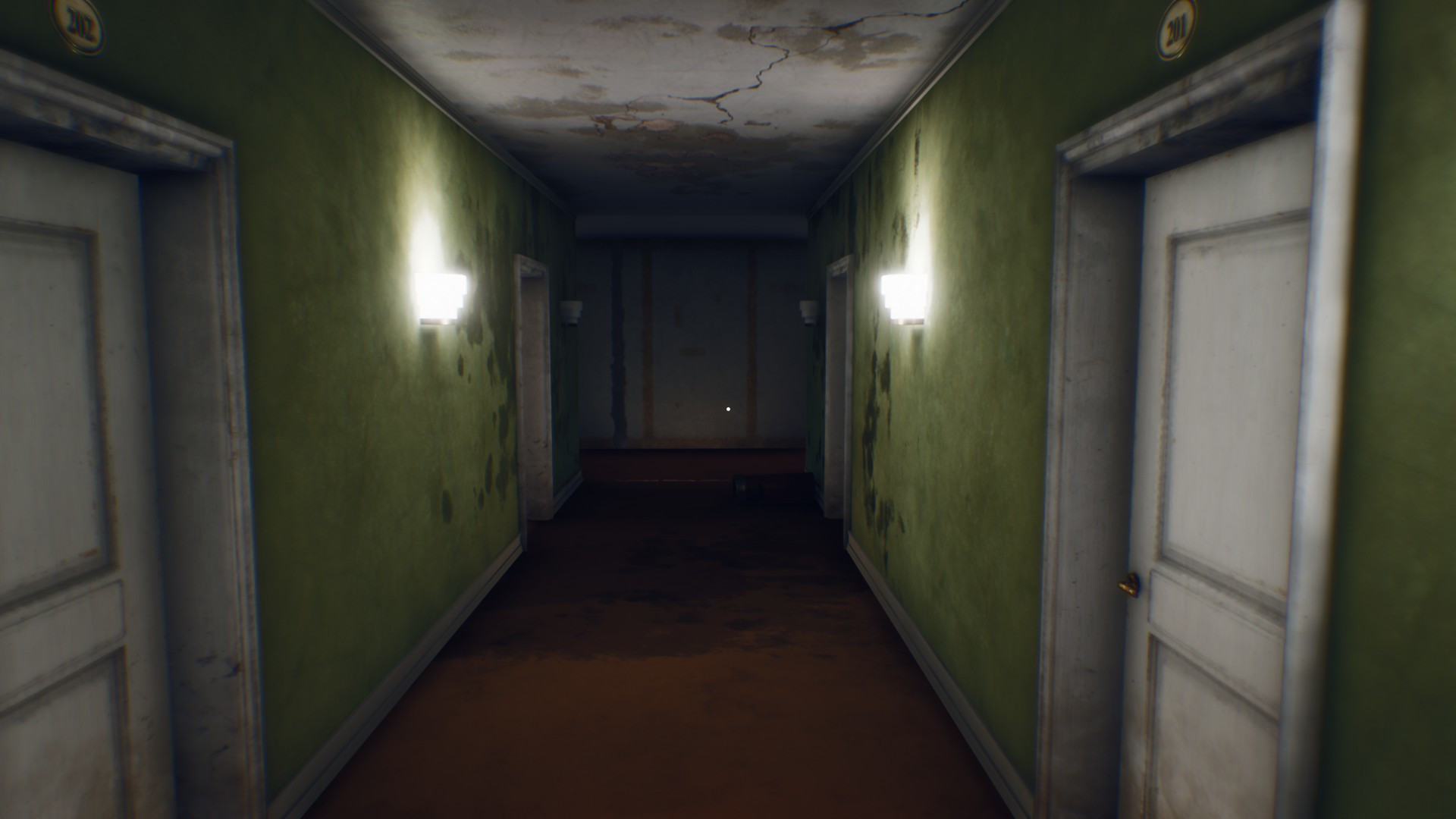 Moisissure sur les murs dans The Suicide of Rachel Foster