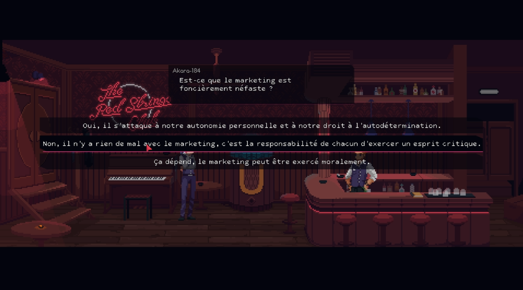 Le marketing est-il fonciérement néfaste ? Red Strings Club