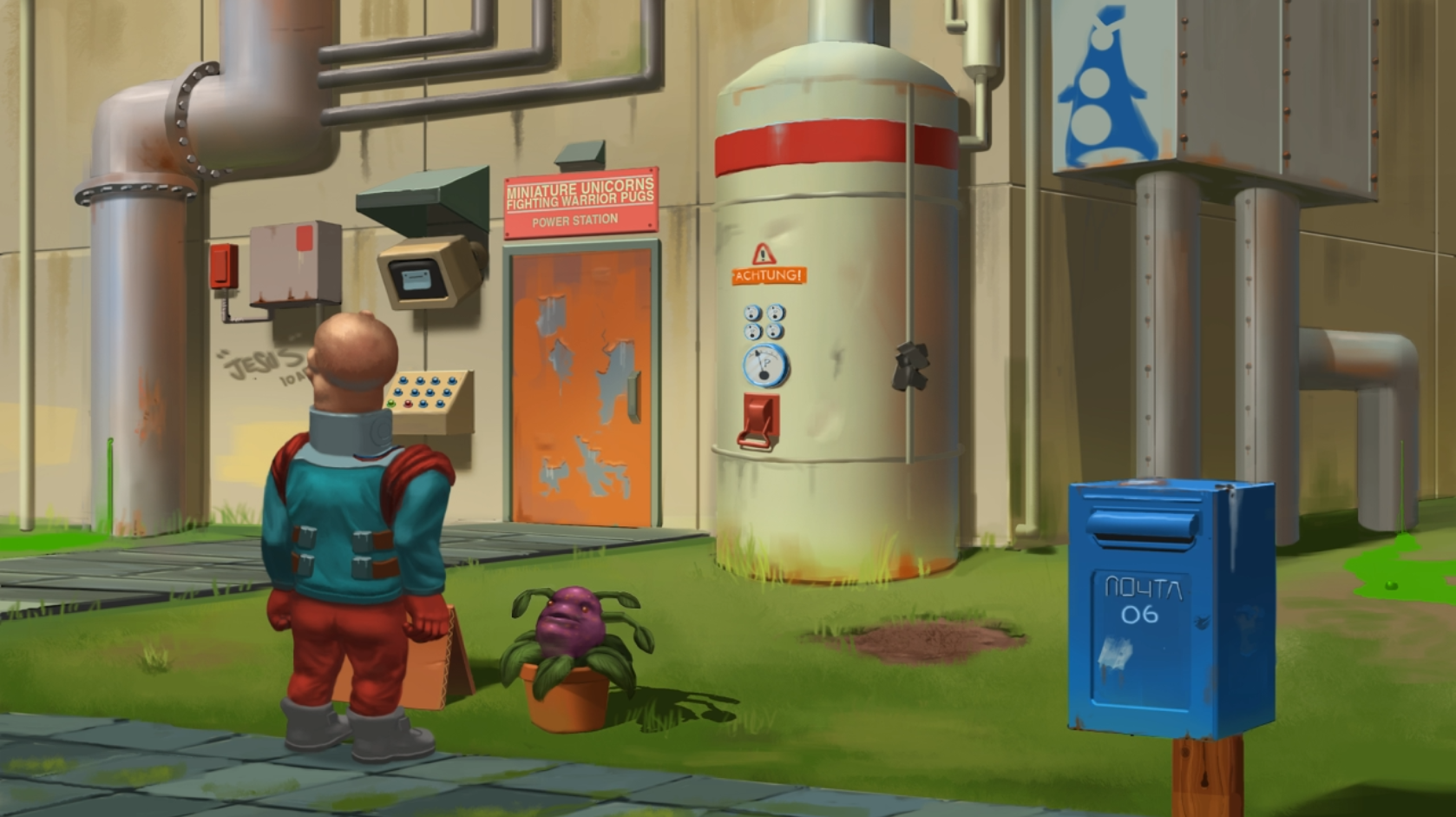 Paradigm : Clin d'oeil à Day of The Tentacle