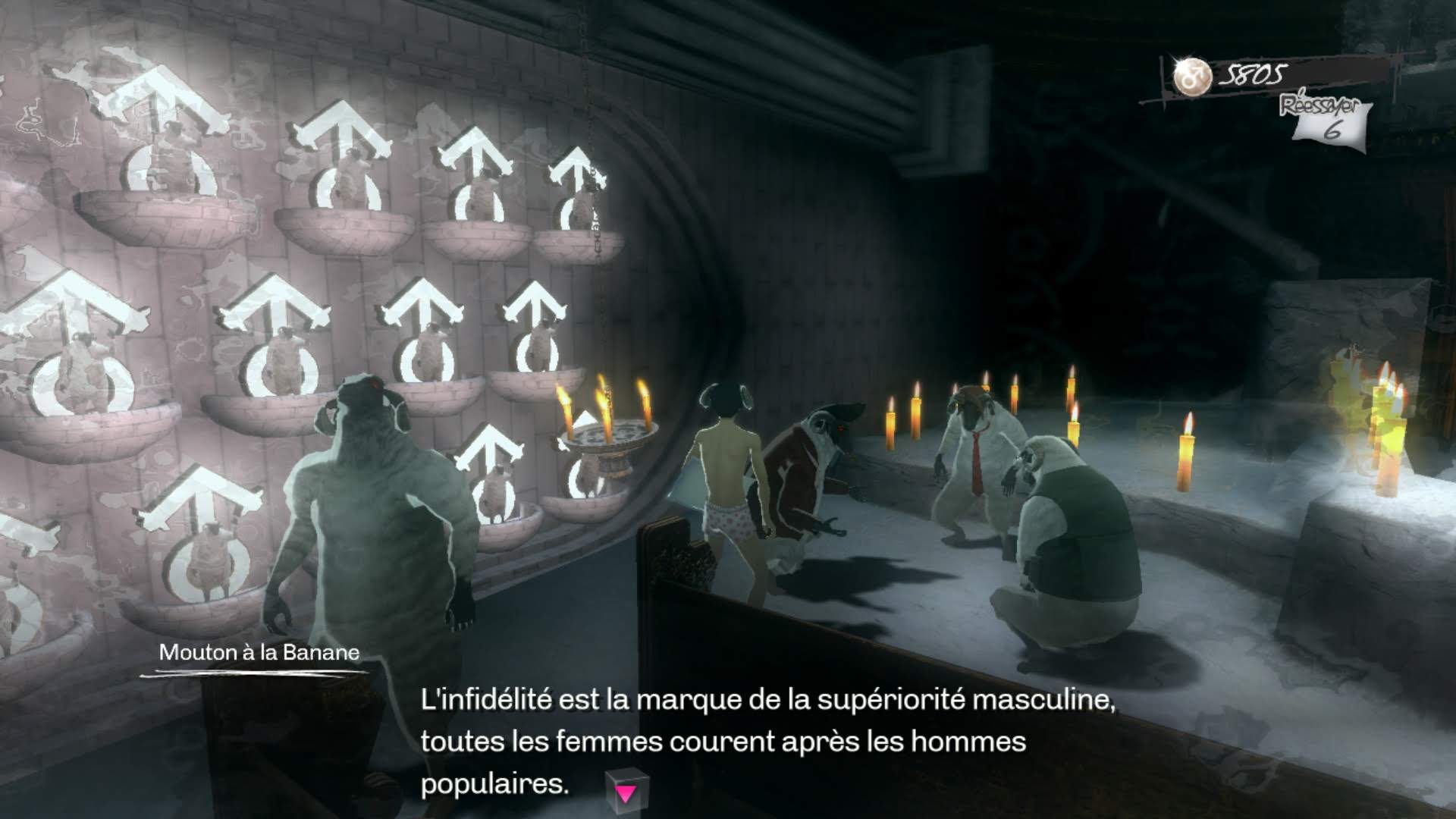 L'infidélité abordé dans le jeu Catherine
