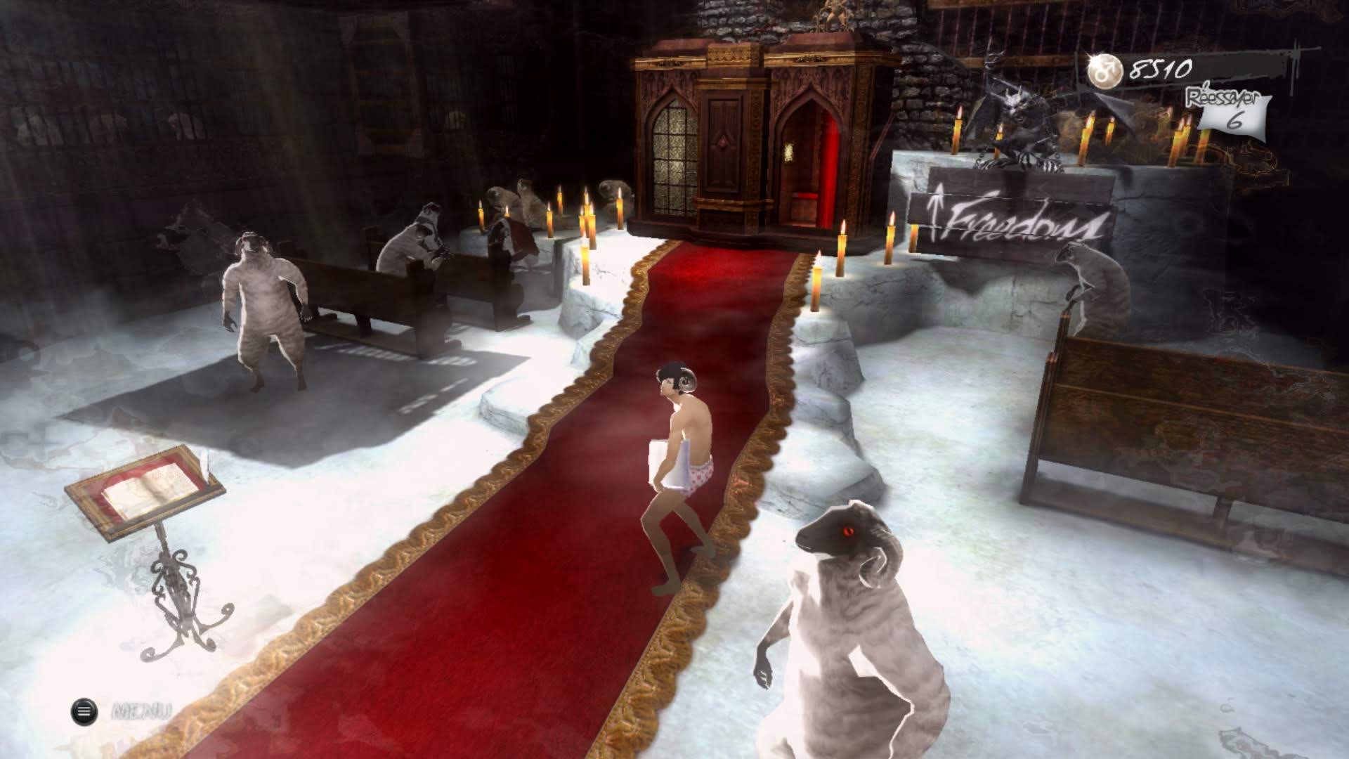 Les moutons dans Catherine sur PC