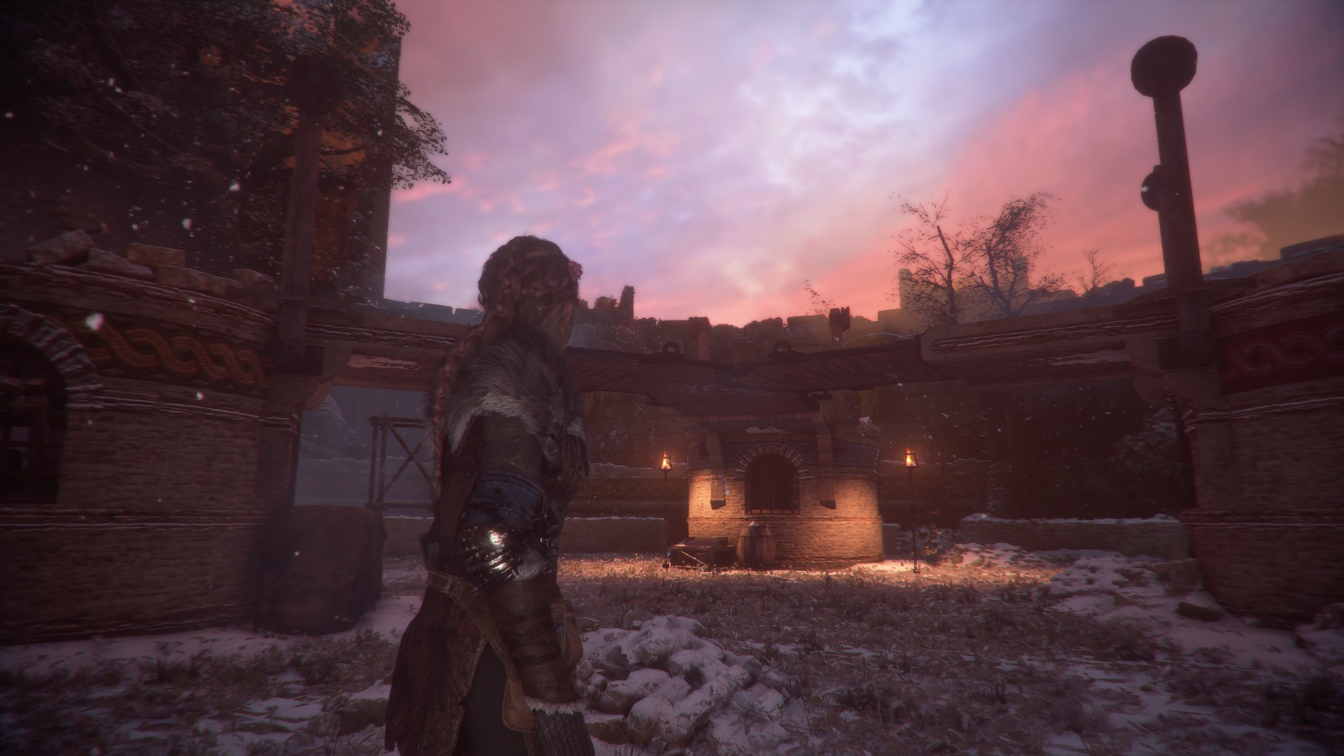 Coucher du soleil dans A Plague Tale : Innocence