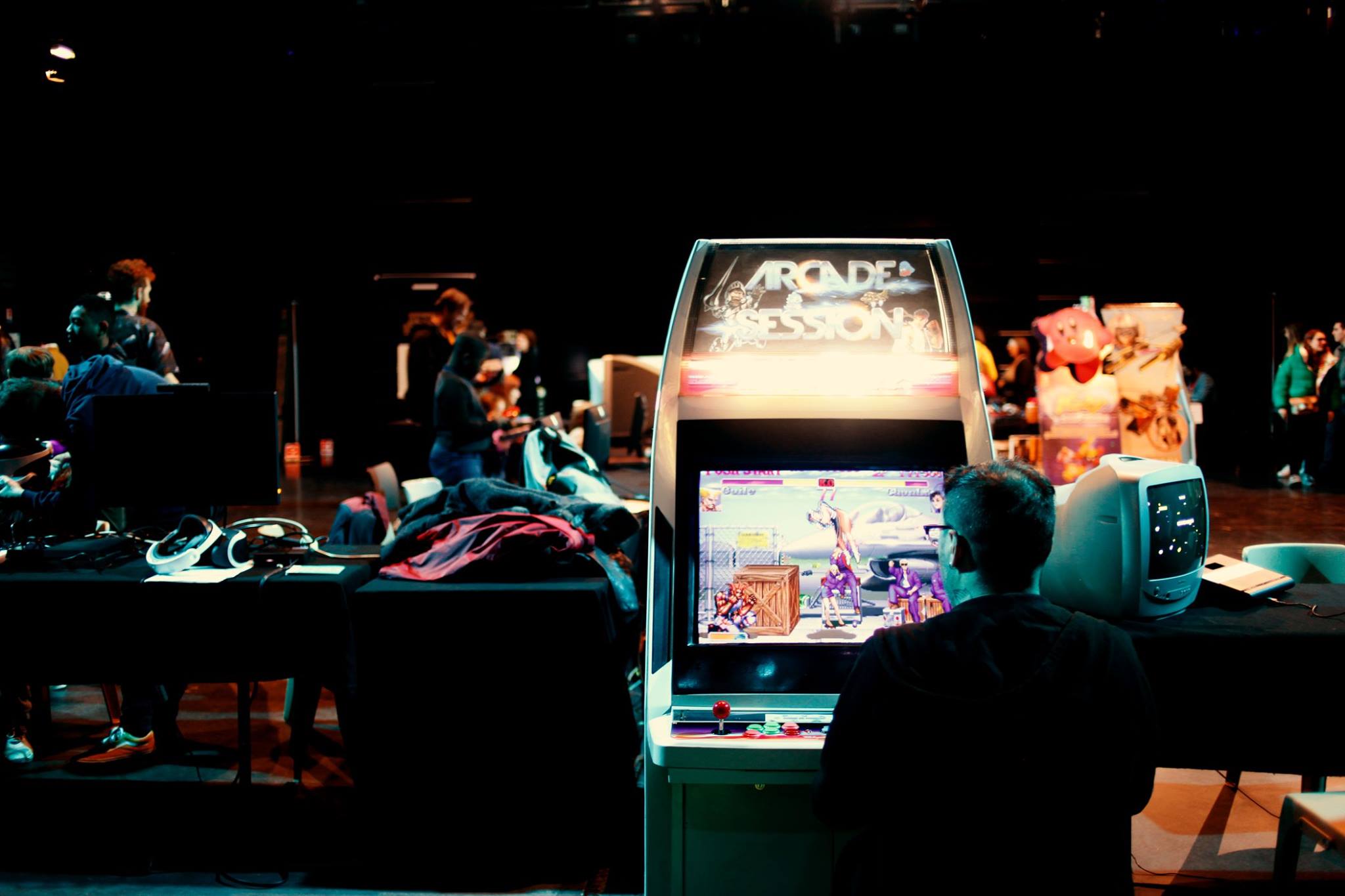 Borne d'Arcade de Matos & Games au Setup Festival