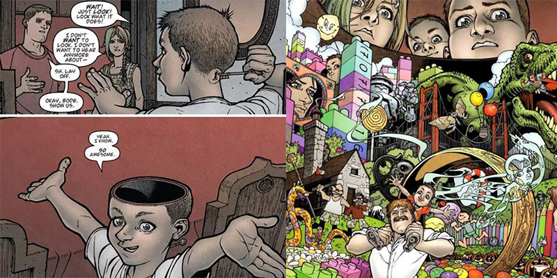 Extrait du comic Locke and Key