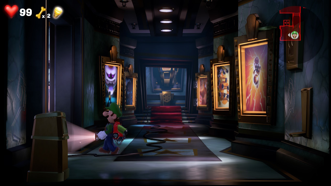 Les Easter Eggs dans Luigi's Mansion 3